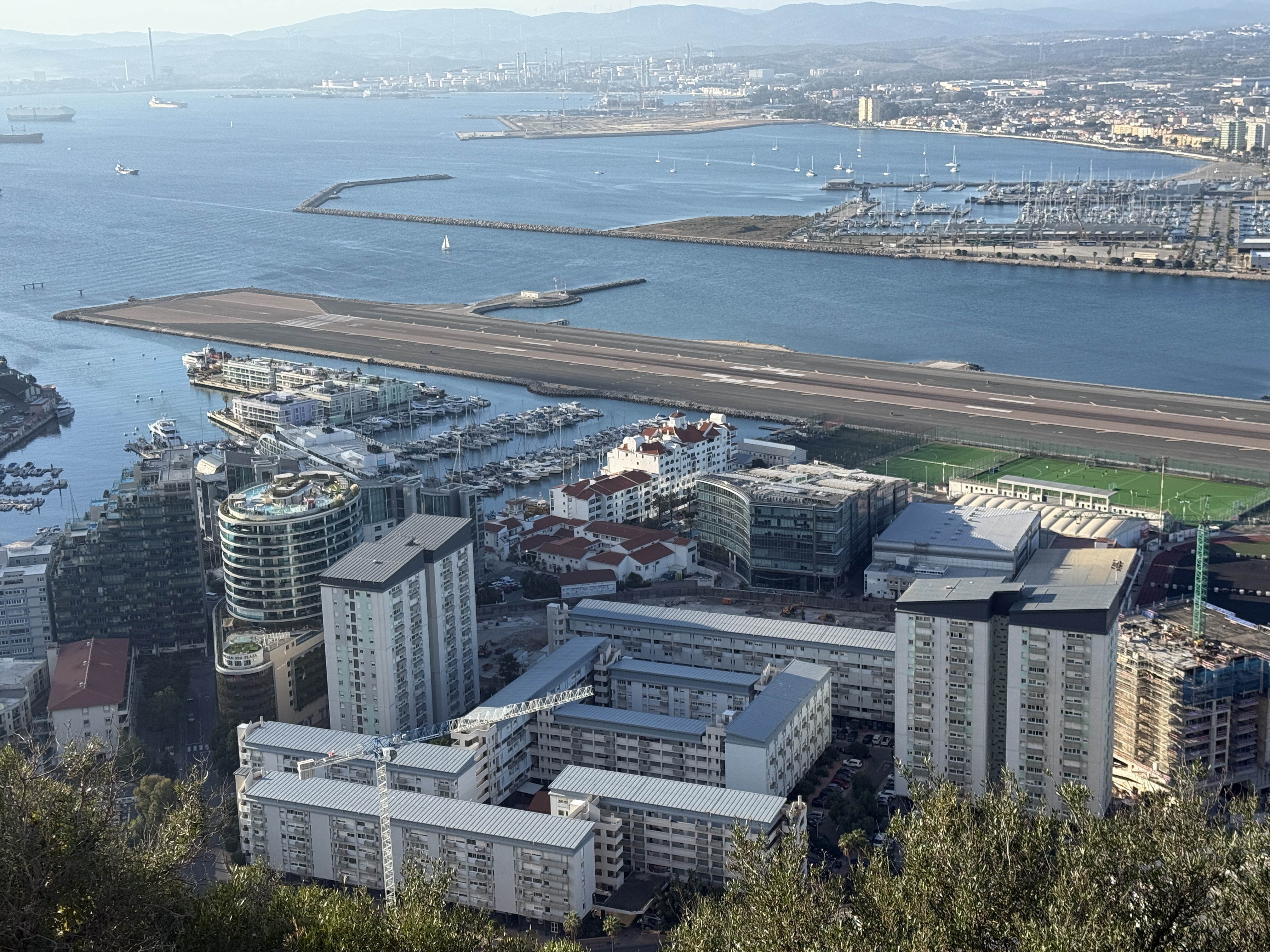 A view of Gibraltar