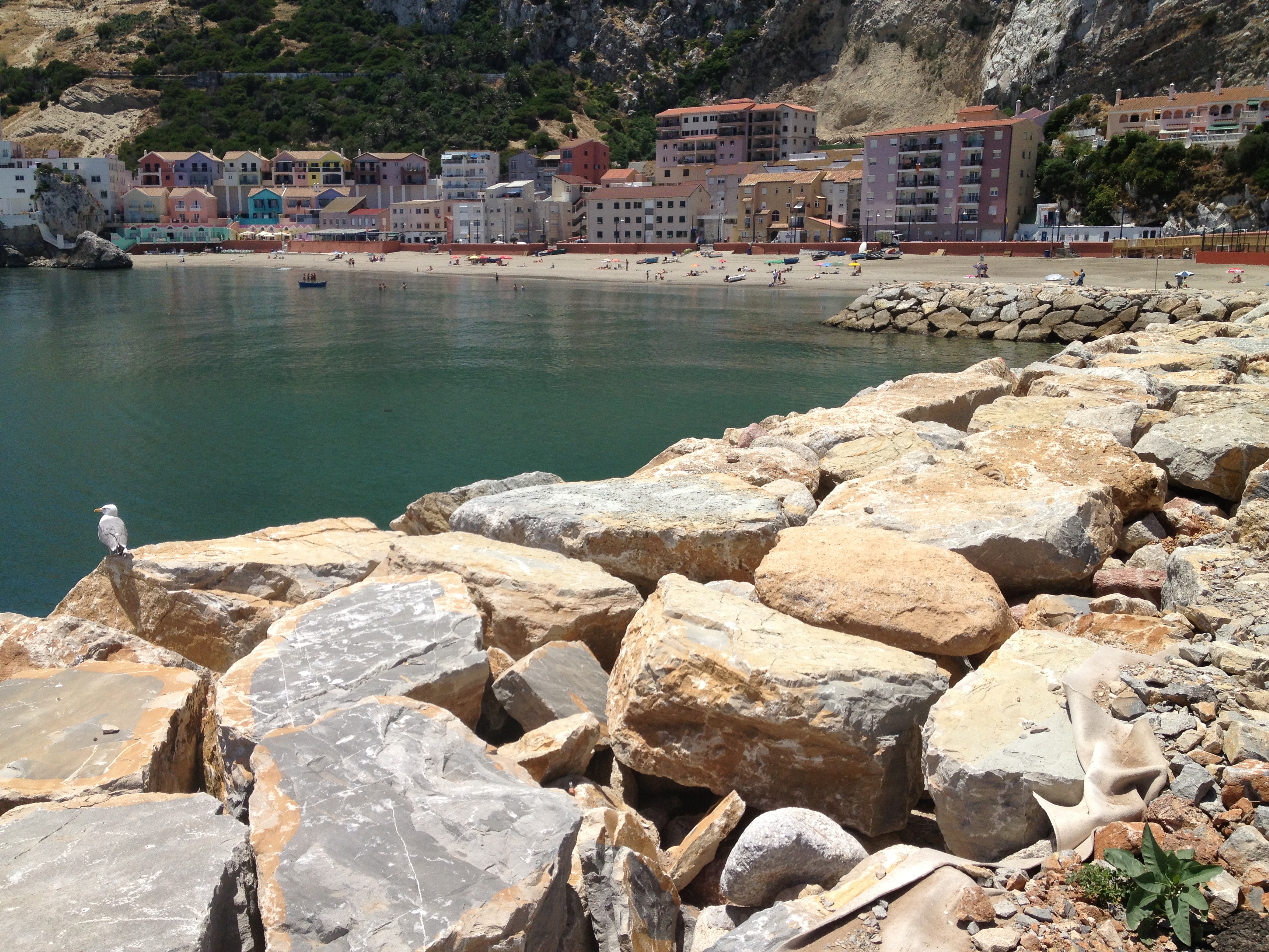 Catalan Bay in Gibraltar
