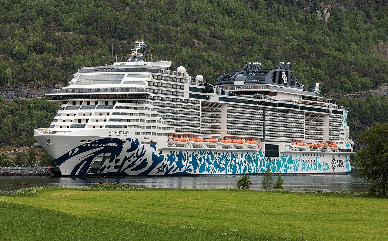 The cruise ship MSC Euribia