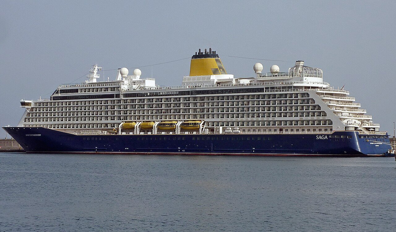 The cruise ship Spirit of Discovery
