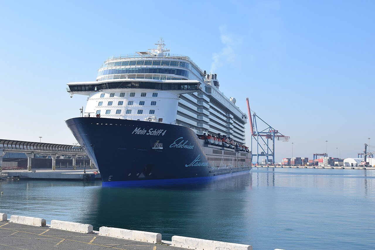 The cruise ship Mein Schiff 4