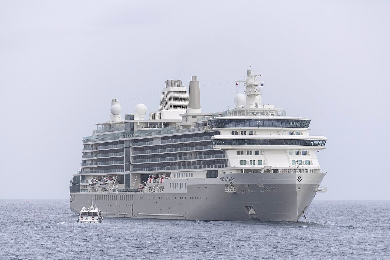 The cruise ship Silver Ray
