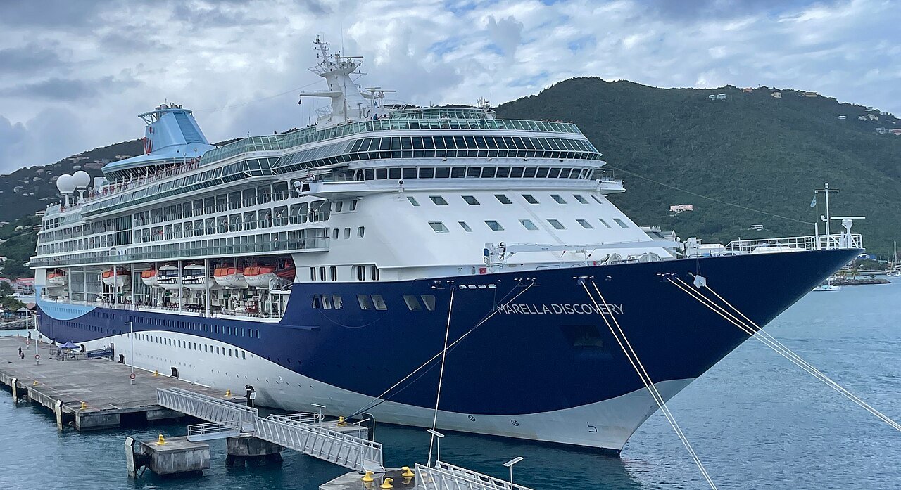 The cruise ship Marella Discovery