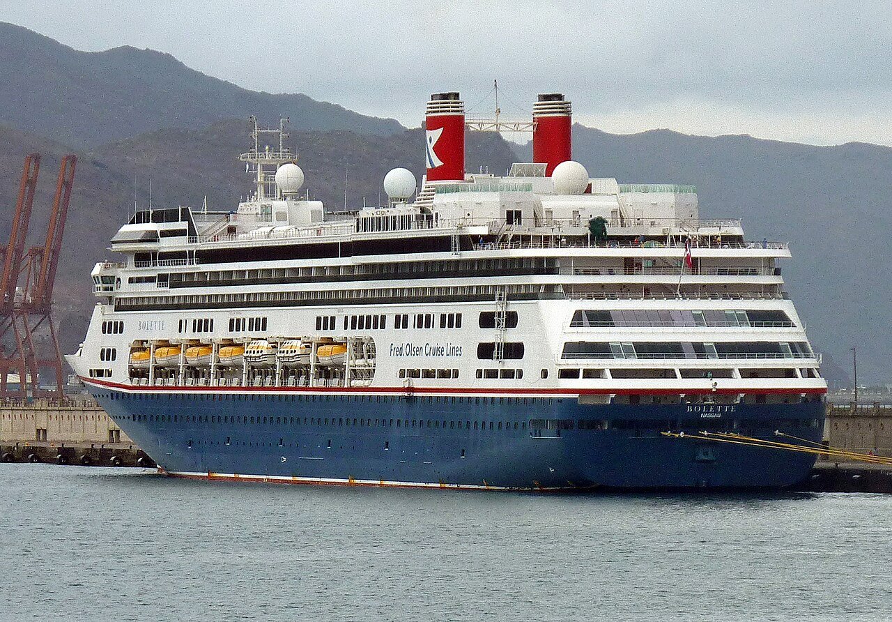 The cruise ship Bolette