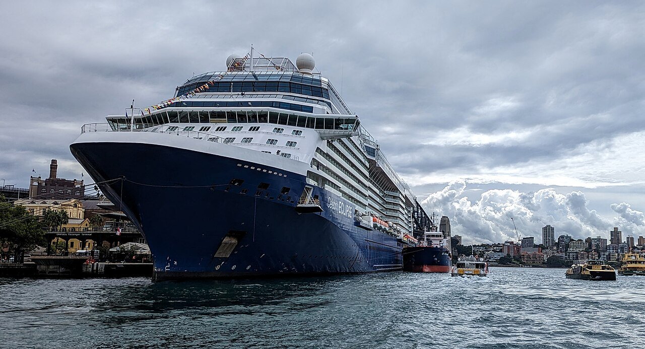 The cruise ship Celebrity Eclipse