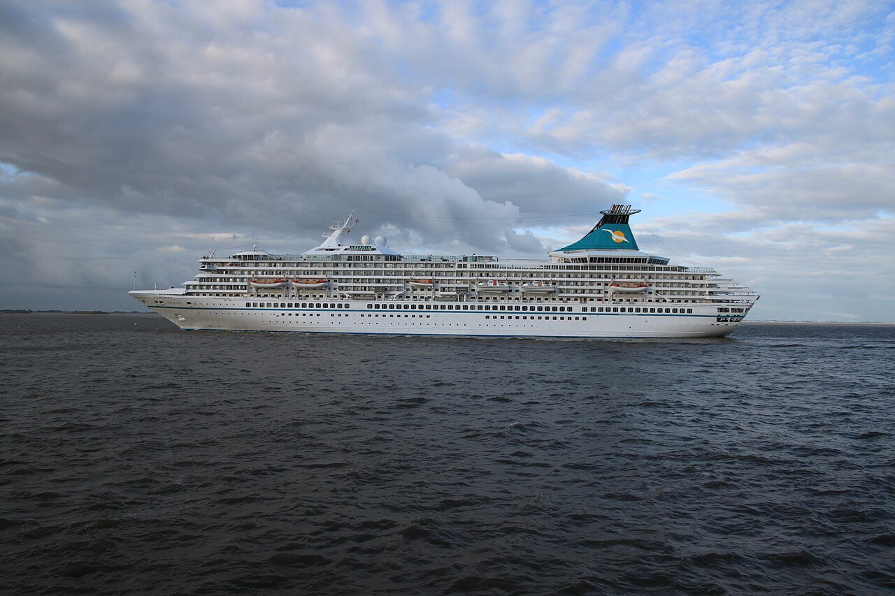 The cruise ship Artania