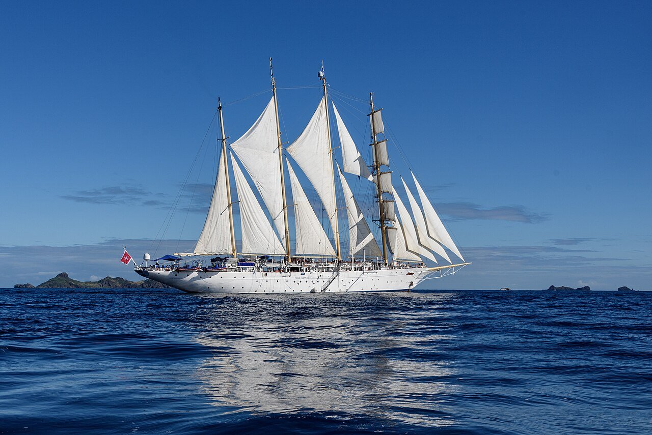 The sailing ship Star Flyer
