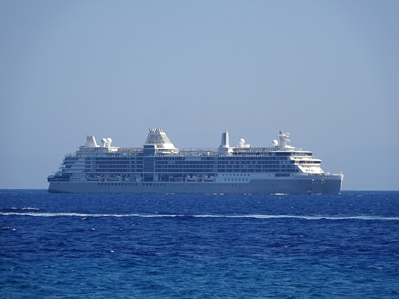 The cruise ship Silver Nova