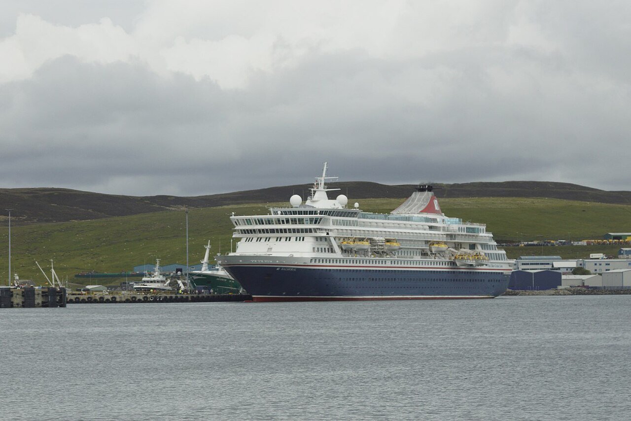 The cruise ship Balmoral