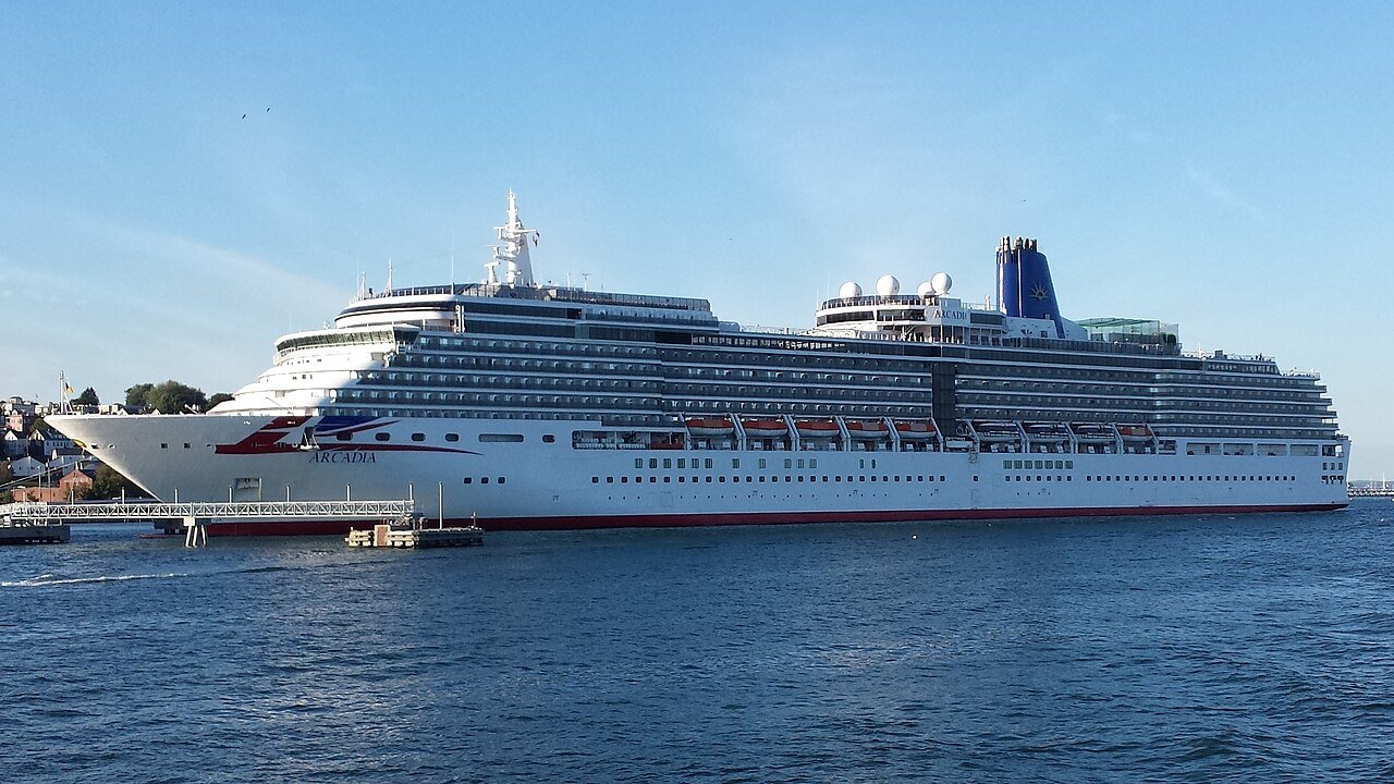 The cruise ship Arcadia